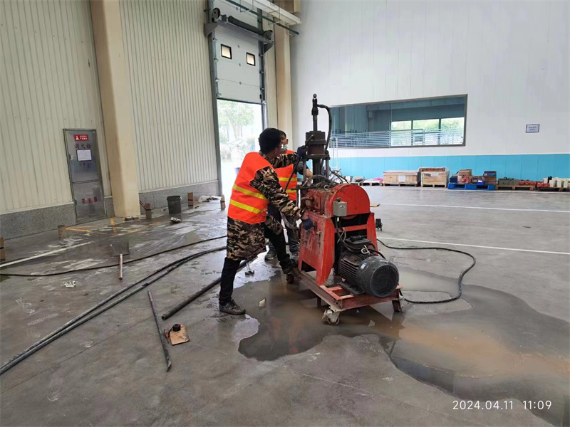 西昌厂房地面下沉塌陷注浆加固施工